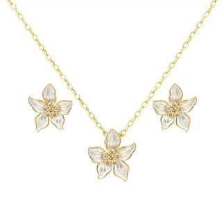 Сребърен комплект - Floral Whisper