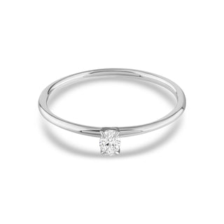 Златен пръстен - Dia 0,15ct oval