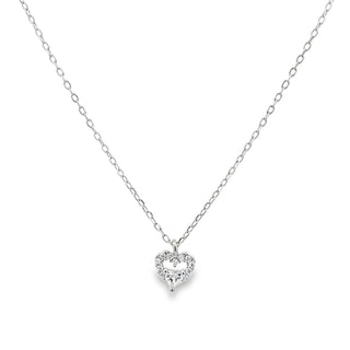 Сребърно колие - Pure Heart