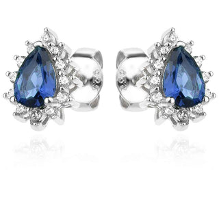 Сребърен комплект - Blue drop S