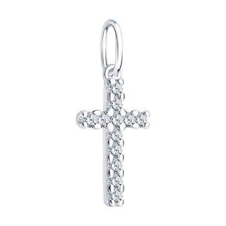 Сребърен кръст - Small classic cross