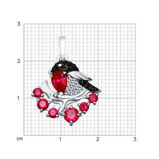 Сребърен медальон - Tiny tit