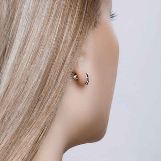 Сребърни обеци - Tiny tits