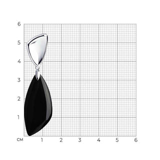 Сребърен медальон - Black must have