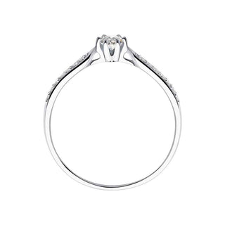 Златен пръстен - Dia 0,154ct