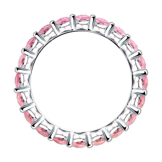 Сребърен пръстен - Vogue ring pink
