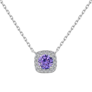 Сребърно колие -  Crystal Fairy Purple