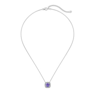 Сребърно колие -  Crystal Fairy Purple