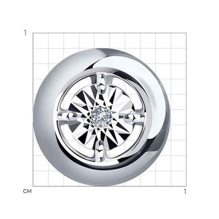 Сребърен медальон - CLASSIC &amp; BRILLIANT