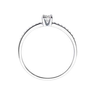 Златен пръстен - Dia 0,155ct