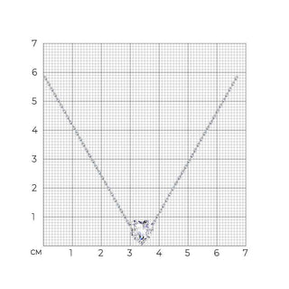 Сребърно колие - Lumia heart