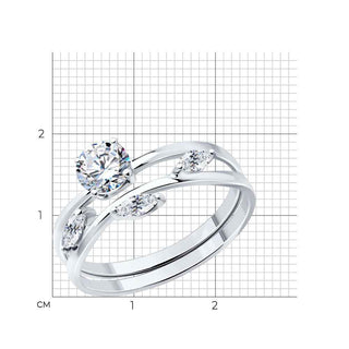 Сребърен пръстен - Larissa