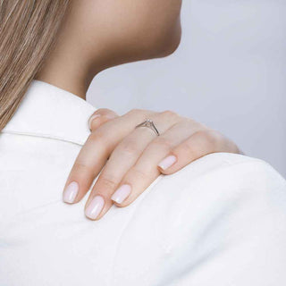 Златен пръстен - Dia 0,053ct