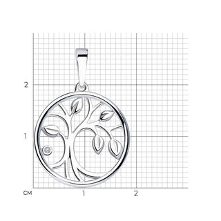 Сребърен медальон - My precious tree