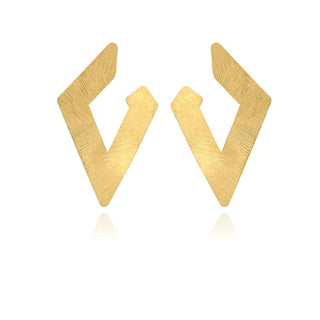 Сребърни обеци - Vento Grafico YG