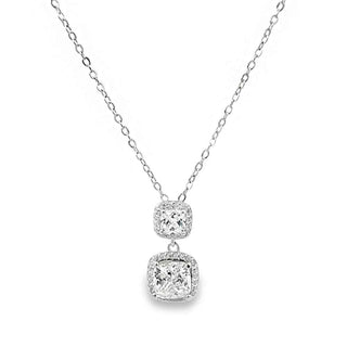 Сребърно колие - Double Grace