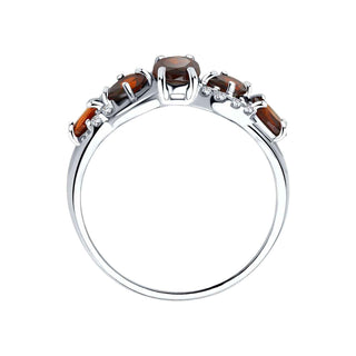 Сребърен пръстен - Garnet Vera
