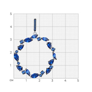 Сребърен медальон - Imperial circle