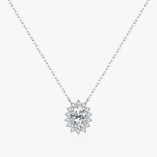Сребърно колие - Luce Stellare Moissanite