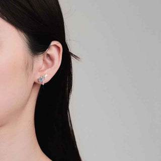 Сребърни обеци