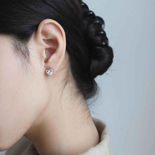 Сребърни обеци