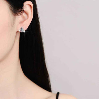 Сребърни обеци