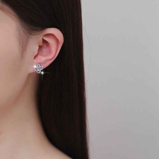 Сребърни обеци