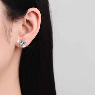 Сребърни обеци