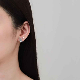 Сребърни обеци