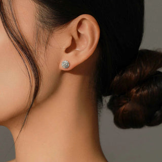 Сребърни обеци