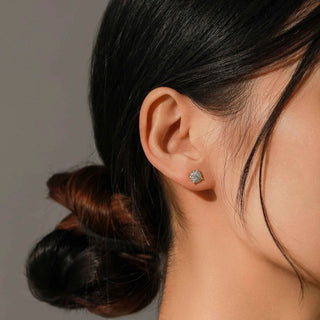 Сребърни обеци