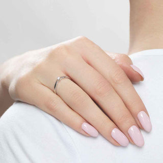 Златен пръстен - Dia 0,038ct