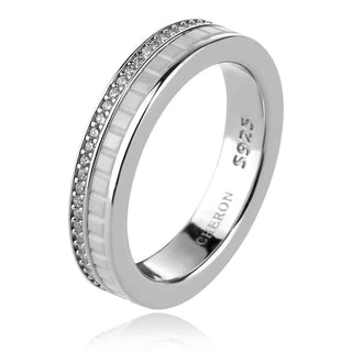 сребърен пръстен халка стил Boucheron