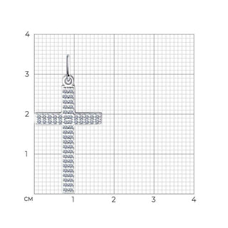 Сребърен кръст - Cross 94030202