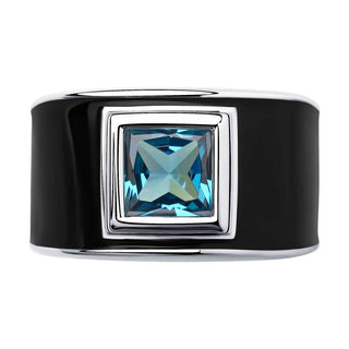 Сребърен пръстен -  Bold frame