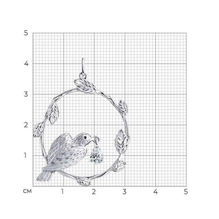 Сребърен медальон - AKHMA DREAMS