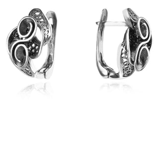 Сребърни обеци - Оксана