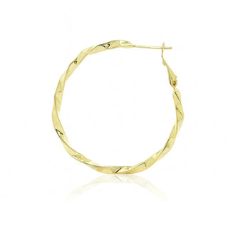 Сребърни обеци - Dance Hoops