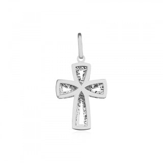 златен кръст, бяло злато, без камък