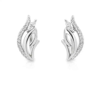 Сребърни обеци - Graceful Flow