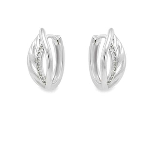 Сребърни обеци - Silken Twist