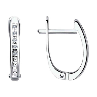 златни обеци, бяло злато, брилянти, sokolov,