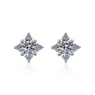 Сребърни обеци