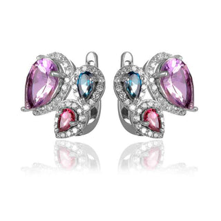 Сребърни обеци 30412927