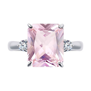 Сребърен пръстен - Pink magic