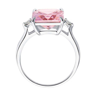 Сребърен пръстен - Pink magic