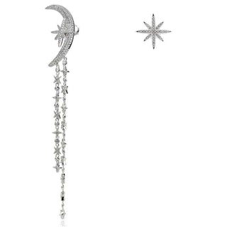 обеци луна и звезда