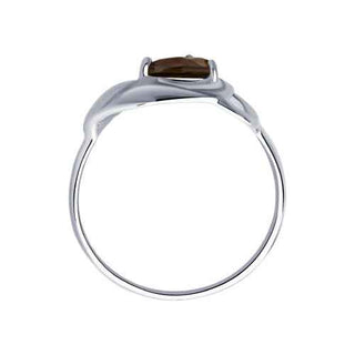 Сребърен пръстен - Smoky quartz Joy