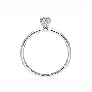 Златен пръстен - Solitaire 0,22ct