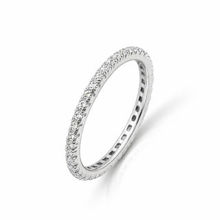 Сребърен пръстен - Eterna Stack Ring